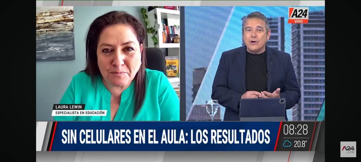 Laura en los medios