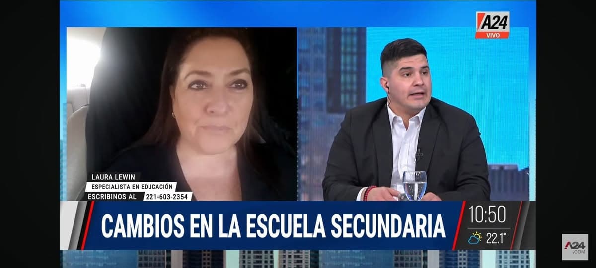 Laura en los medios