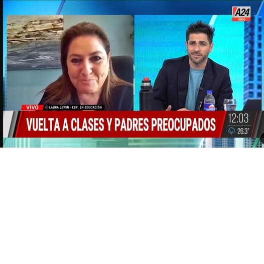 Laura en los medios