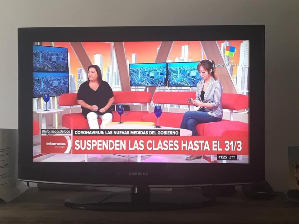 Laura en los medios