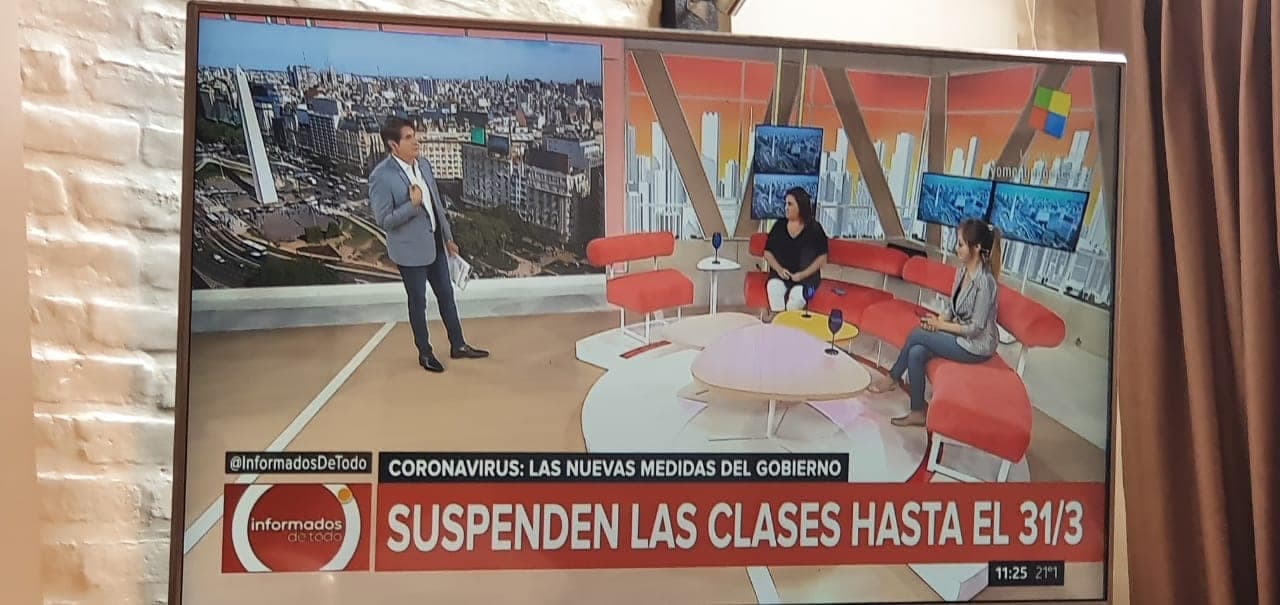 Laura en los medios