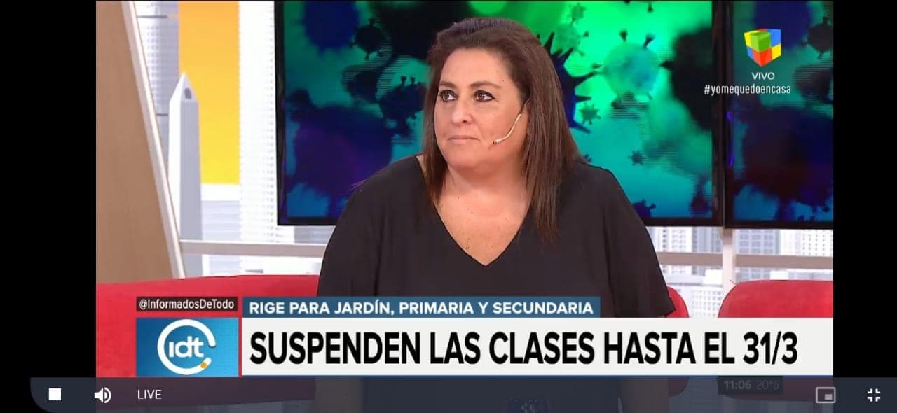 Laura en los medios