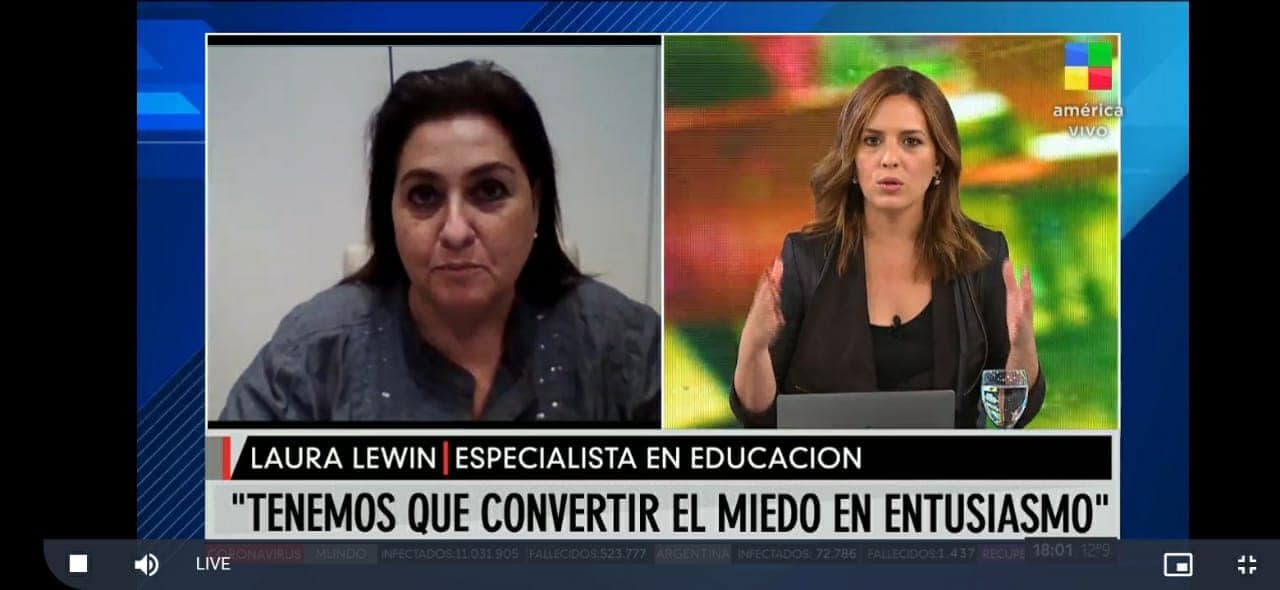 Laura en los medios