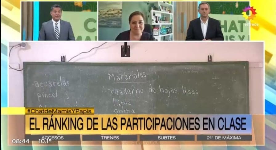 Laura en los medios
