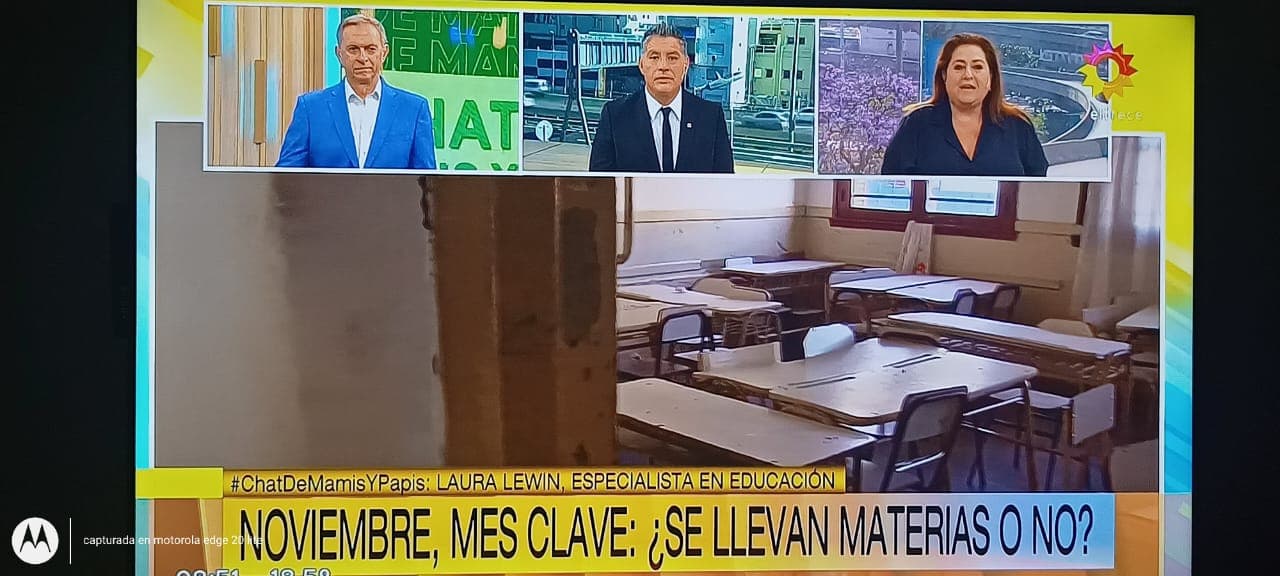 Laura en los medios