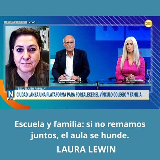 Laura en los medios