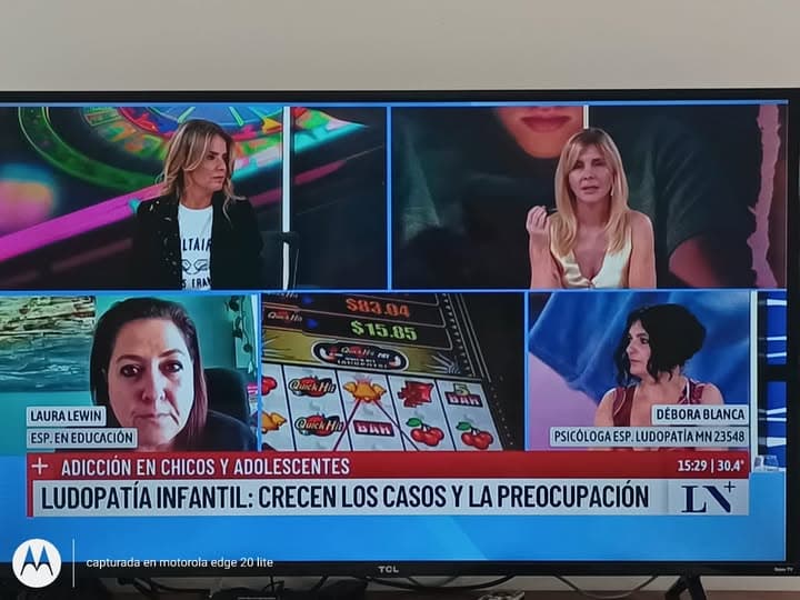 Laura en los medios