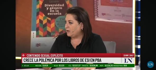 Laura en los medios