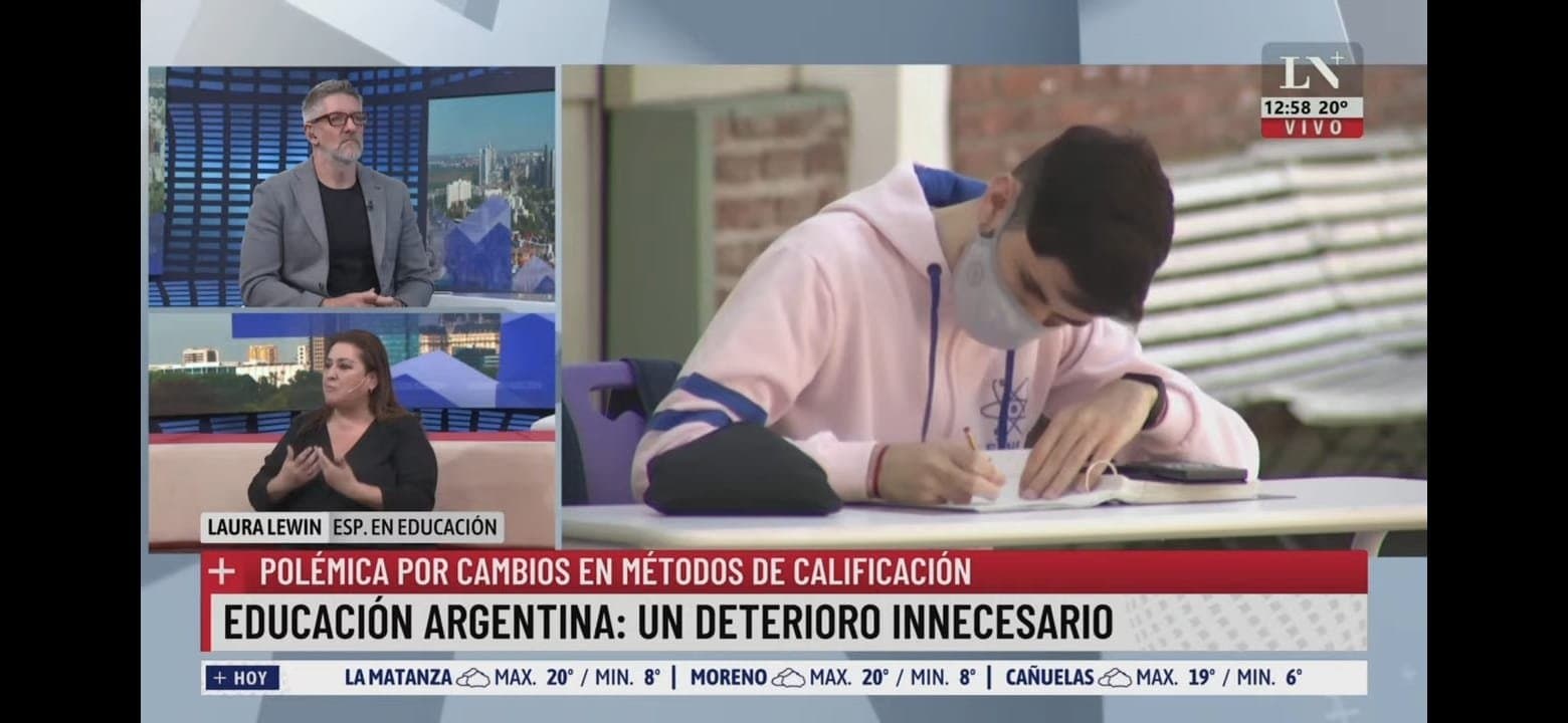 Laura en los medios