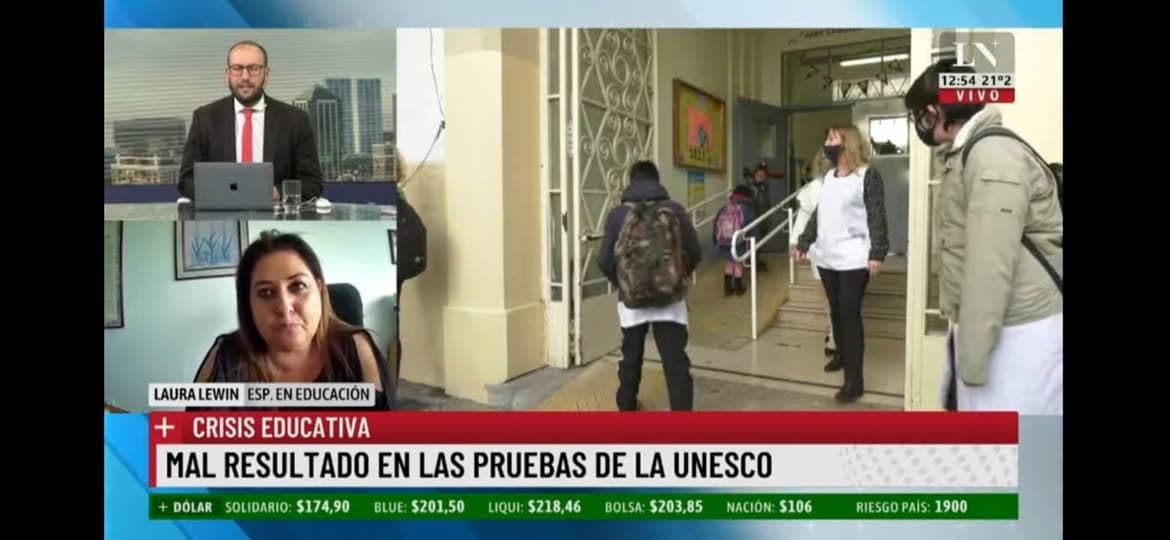 Laura en los medios