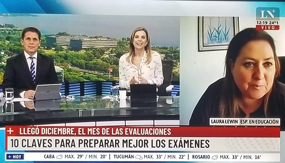 Laura en los medios