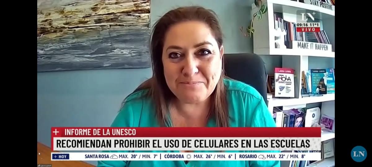 Laura en los medios
