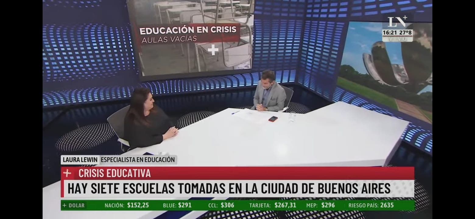 Laura en los medios
