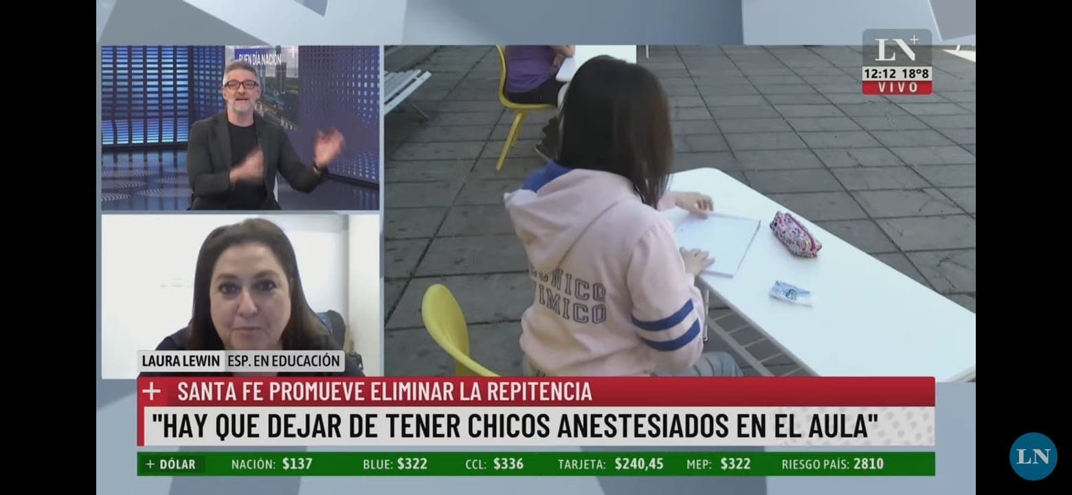 Laura en los medios