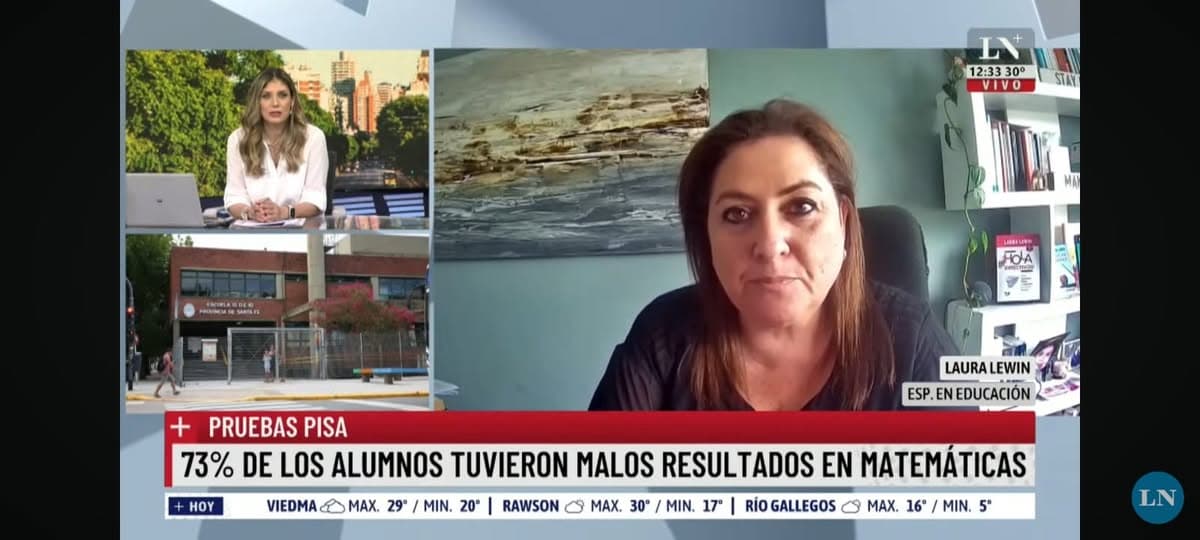 Laura en los medios