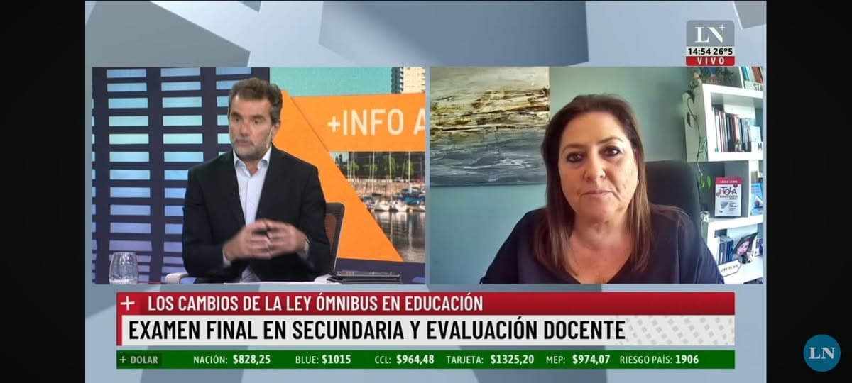 Laura en los medios