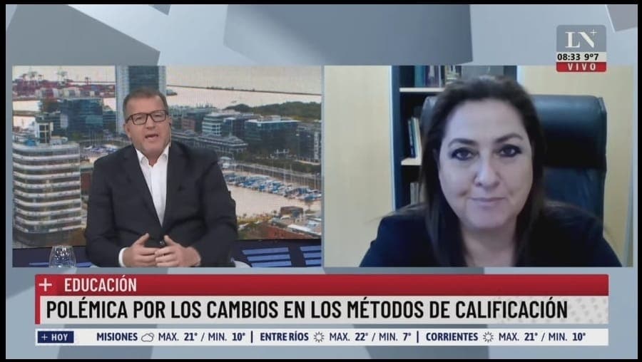 Laura en los medios