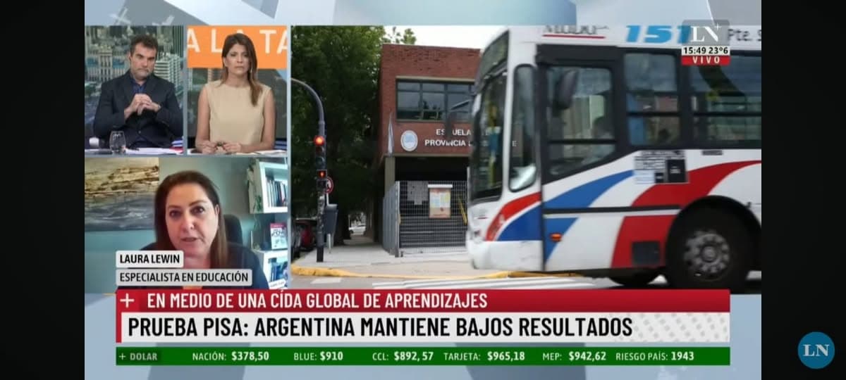 Laura en los medios