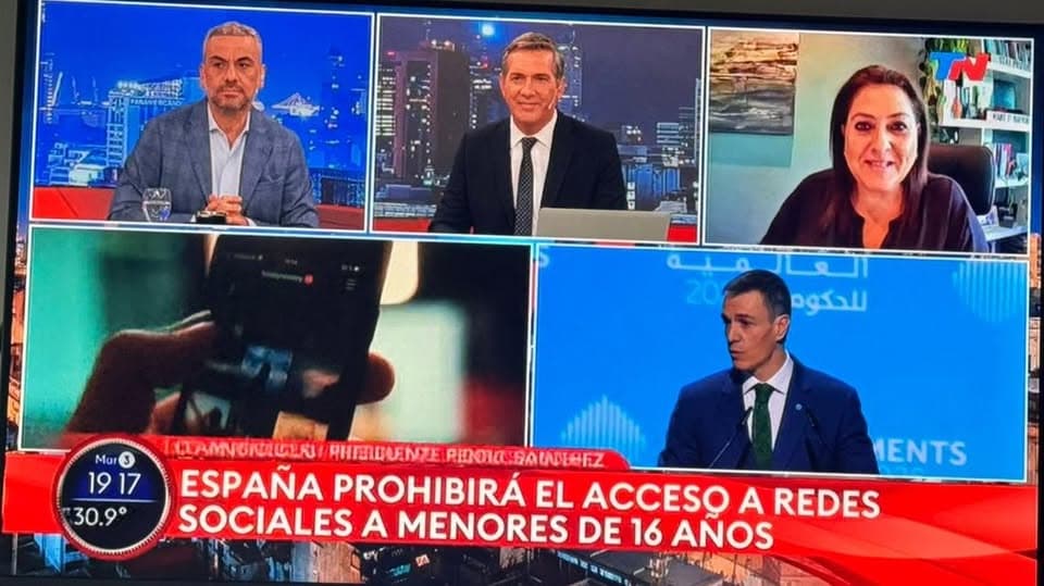 Laura en los medios
