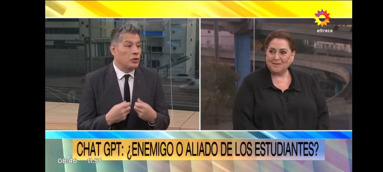 Laura en los medios