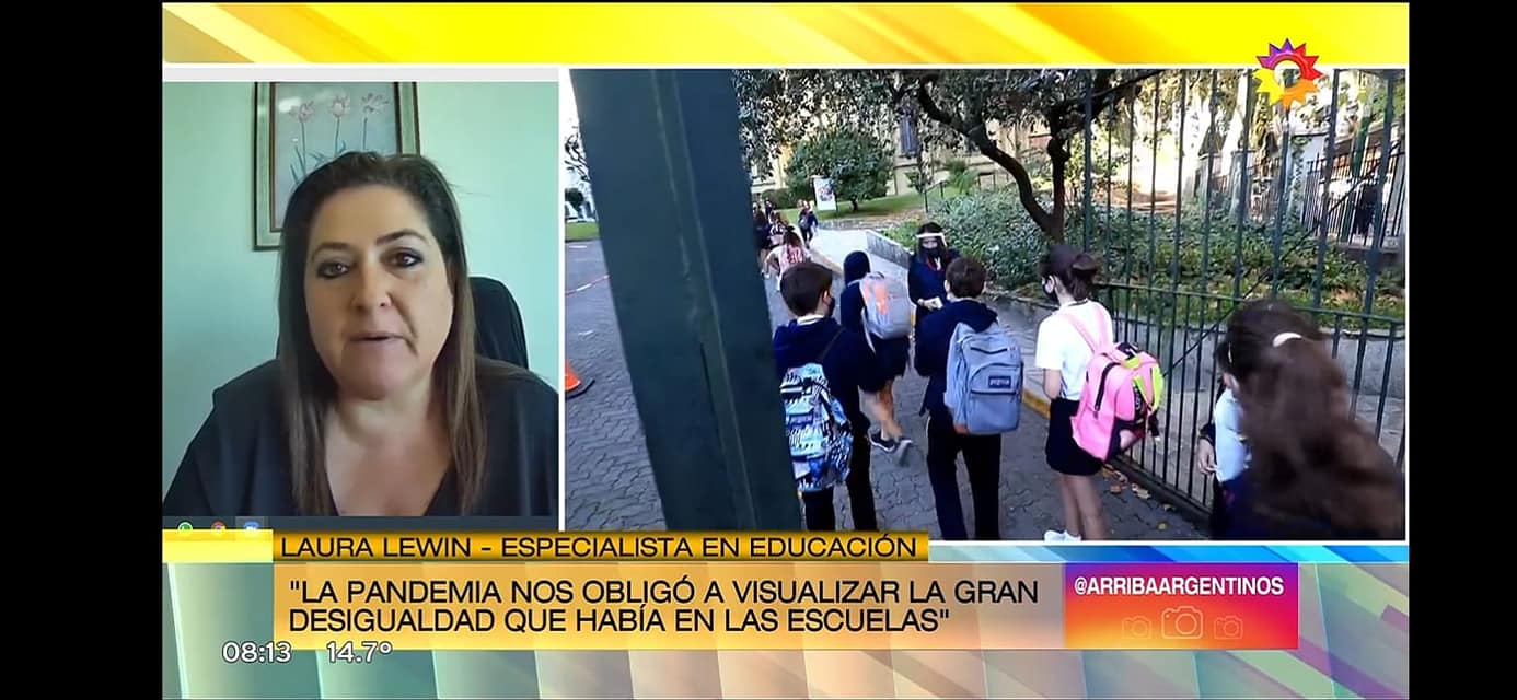 Laura en los medios