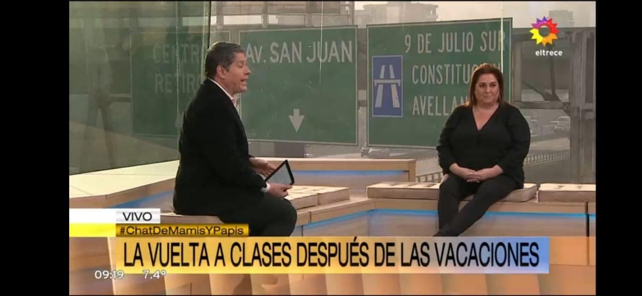 Laura en los medios