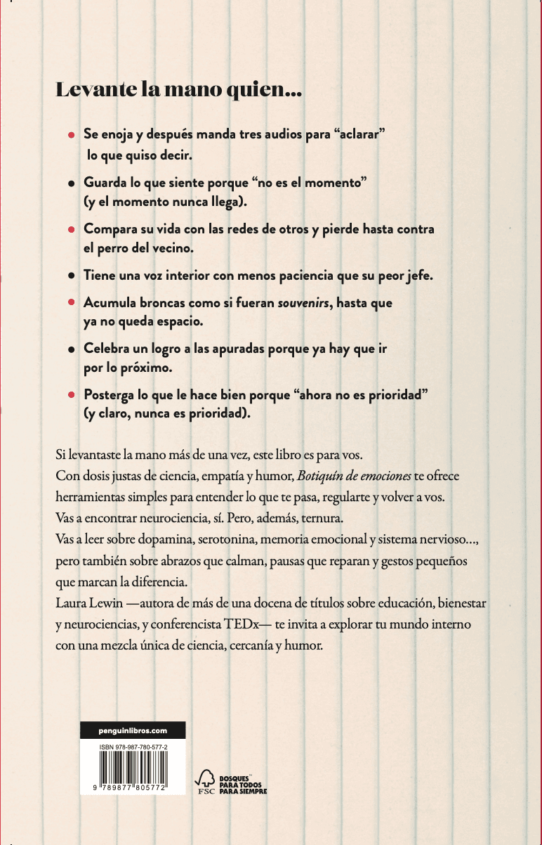 Contratapa de Botiquín de Emociones