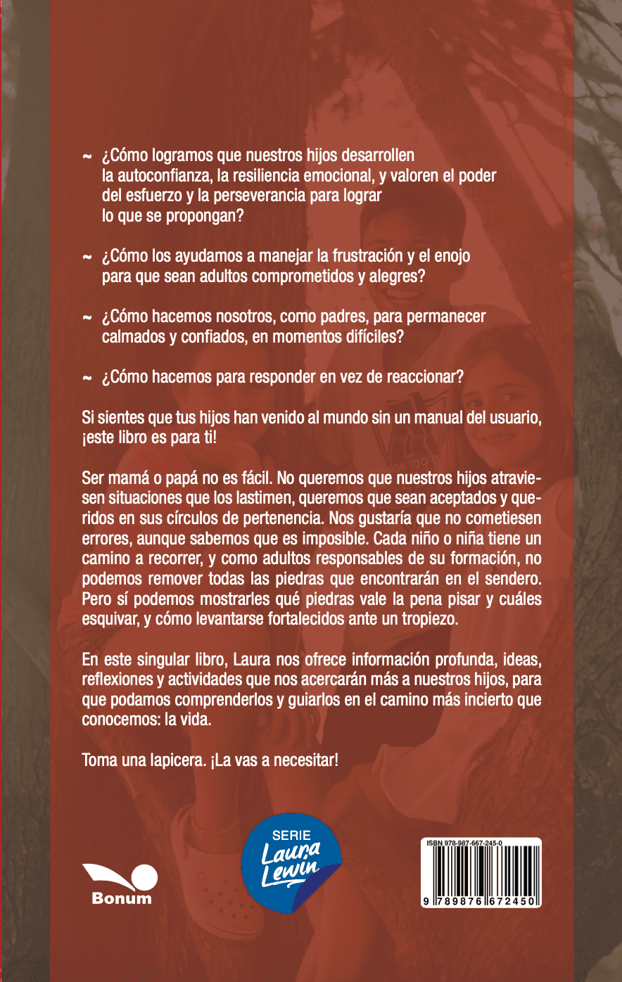 Contratapa de Fuertes y Felices